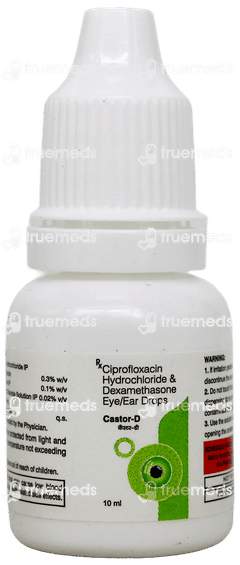 Castor D Eye/Ear Drops 10Ml Castor D Eye/Ear Drops 10Ml